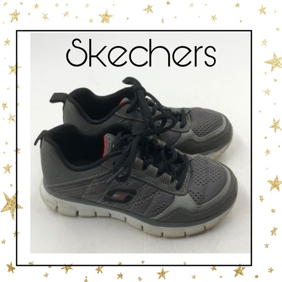 skechers knit tennis shoes